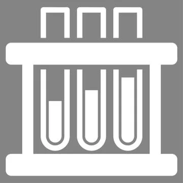Test Tubes Vector Icon Illustrazione stock
