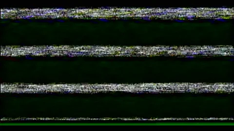 Test Tv. Test Signal. Vhs. Error Video Recording. Stock Footage 89962193