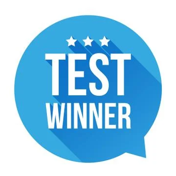 Test Winne speech bubble Stock Illustration