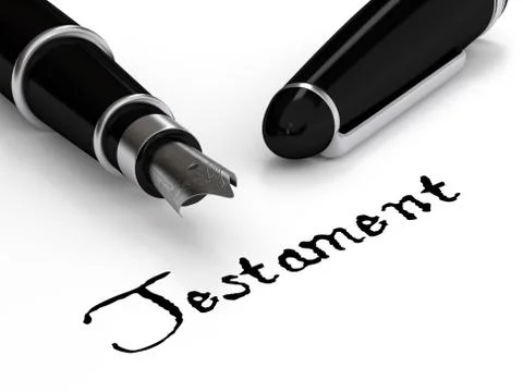 Testament Stock Illustration