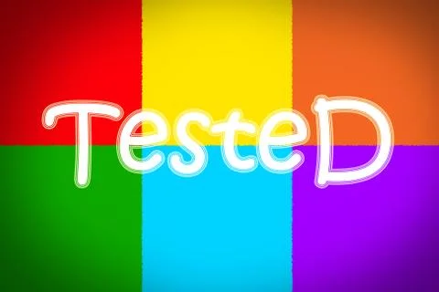 Tested concept Stock Illustration