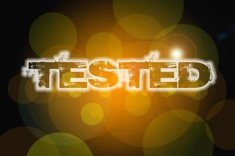 Tested concept Stock Illustration