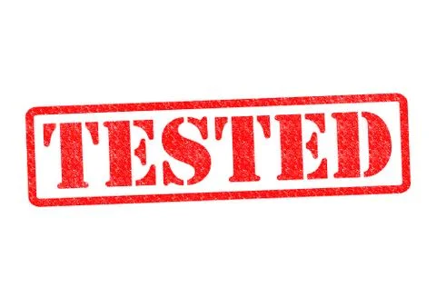 TESTED Stock Illustration