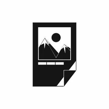 Tested ink paper with printer marks icon Stock Illustration