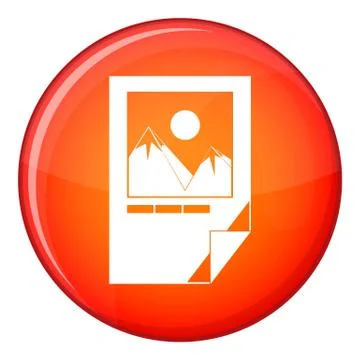 Tested ink paper with printer marks icon Stock Illustration