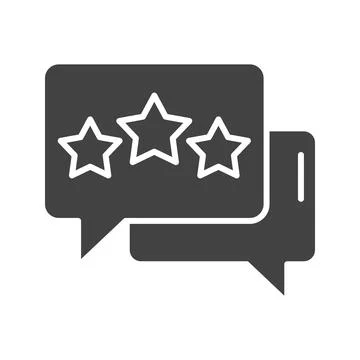 Testimonial Icon Image. Stock Illustration