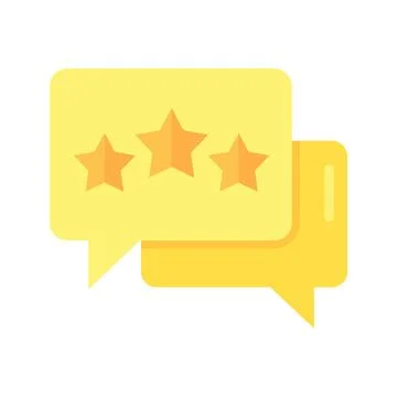 Testimonial Icon Image. Stock Illustration