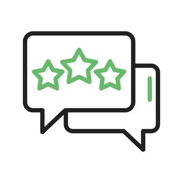 Testimonial Icon Image. Stock Illustration