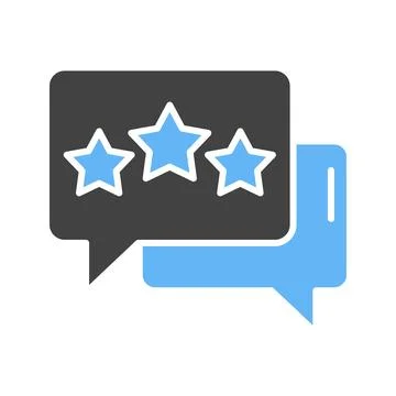 Testimonial Icon Image. Stock Illustration