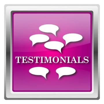 Testimonials icon Stock Illustration