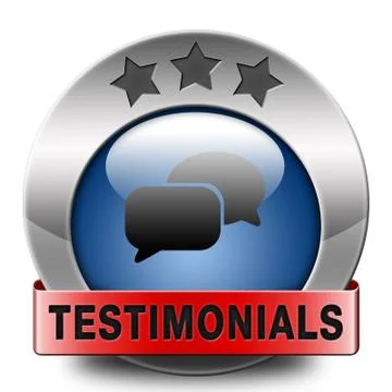 Testimonials Stock Illustration