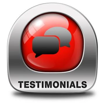 Testimonials Stock Illustration