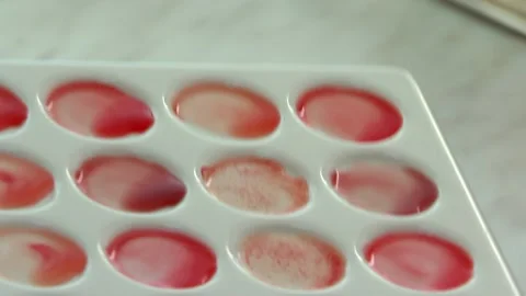 Testing of blood group and RH factor Stock Footage 95357557