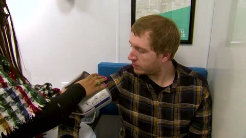 Testing Blood Pressure Video stock 148549810