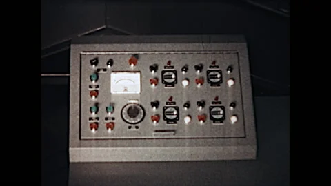 Testing Control Panel 1967 Stock Footage 167290462