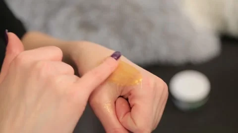 TESTING THE CREAM2 Stock Footage 155458767