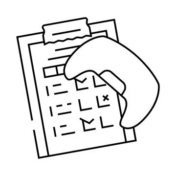 Testing game development line icon vector illustration Stock Illustration