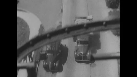 Testing helicopter 1940s Stock Footage 252585282