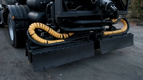 Testing of industrial vehicle Video stock 86143041