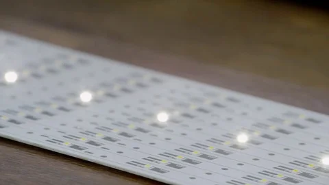 Testing the lamp. Factory production Stock Footage 78336243