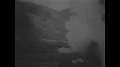 Testing a missile system. Cold War Stock-Footage 322120126