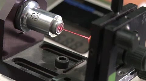 Testing optical fiber cable Stock Footage 65447470