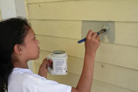 Testing Paint color Stock Photos