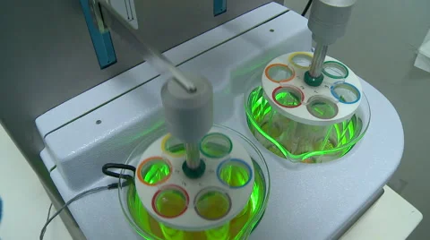 Testing of pills Stock Footage 67407032