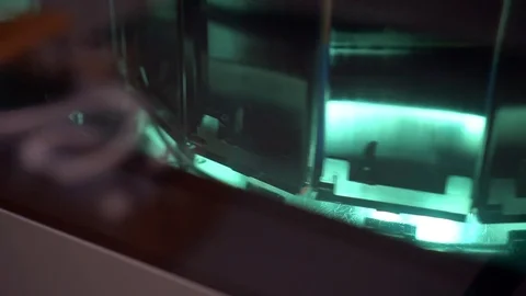 Testing of plastic windows in production Stock Footage 93448346