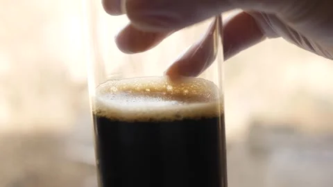 Testing Popular Foaming Agent. Laboratory Experiment Stock-Footage 305795454