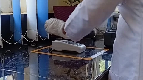 Testing Raw Water Turbidity Before Jar Test Video stock 333298401