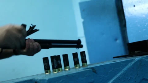 The testing shooting of RMB-93. Stock Footage 32521933