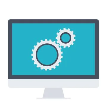 Testing software concept Stock Illustration