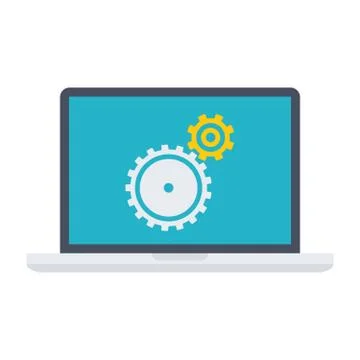 Testing software concept Illustrazione stock