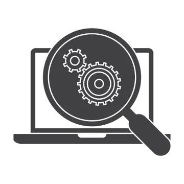 Testing Software Concept Stock Illustration
