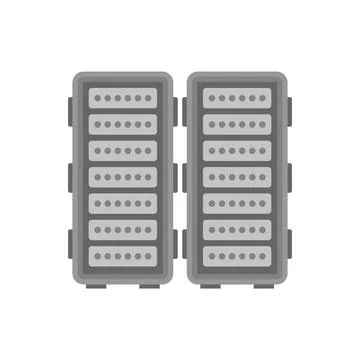 Testing software icon flat isolated イラスト素材