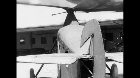Testing Weird Prototype Gyro-plane For Strato Flight Stock Footage 110882650