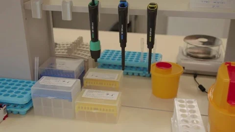 Tests in the clinical laboratory Stock Footage 82599252