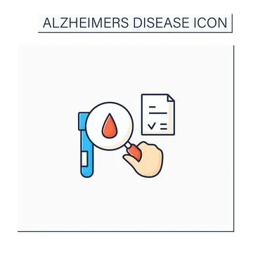 Tests color icon Stock Illustration