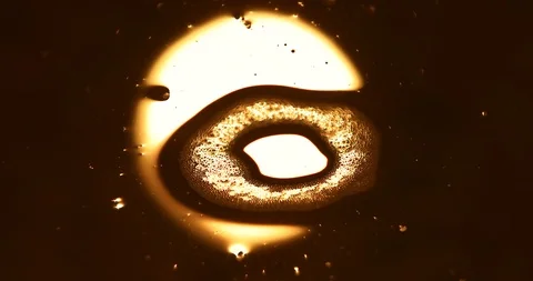 Tests Of Liquid Feces In A Under A Microscope Stock Footage 113178806