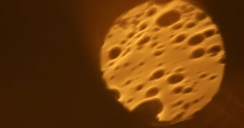 Tests Of Liquid Feces In A Under A Microscope Stock Footage 113179525