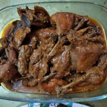 Testy chicken roast Stock Photos