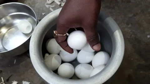 The testy eggs Stock Footage 167813621