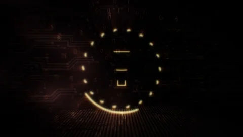 Tether - USDT - 3D Cryptocurrency Neon Coin Loop Видео 113092292