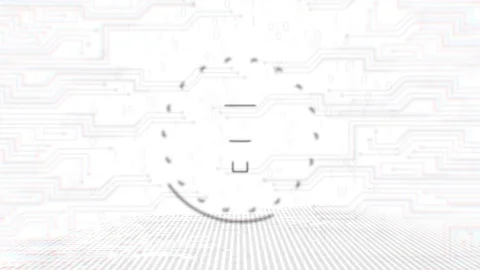 Tether - USDT - 3D Cryptocurrency Outline Coin Loop Vidéo 113097253