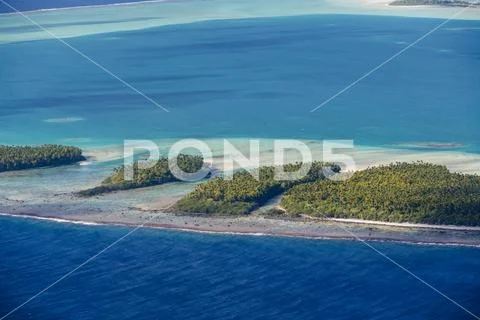 Tetiaroa Atoll Tropical Islands of French Polynesia Stock Photos
