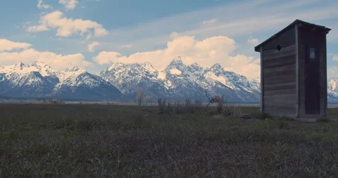 Teton Range, Wyoming Vídeos de archivo 347219004