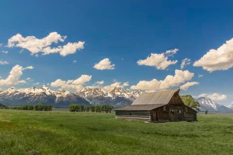 Tetons Barn Stock Photos