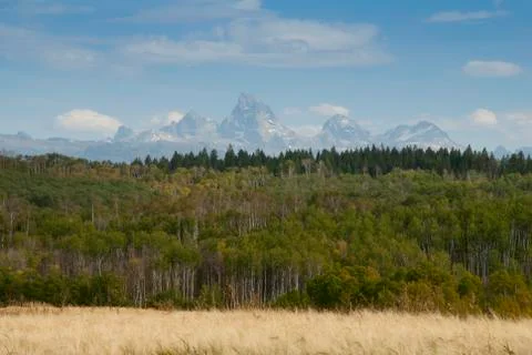 Tetons Foto stock