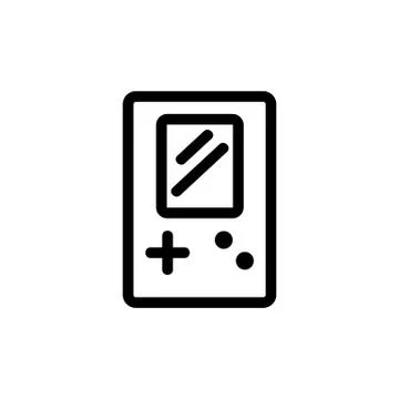 Tetris icon vector. Isolated contour symbol illustration Stock Illustration